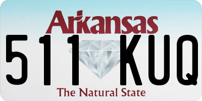 AR license plate 511KUQ
