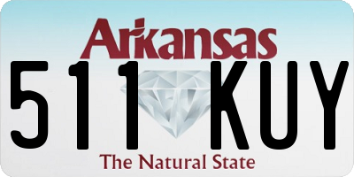 AR license plate 511KUY