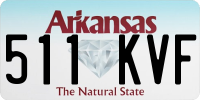 AR license plate 511KVF
