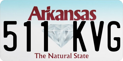 AR license plate 511KVG
