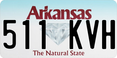 AR license plate 511KVH