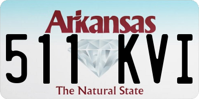 AR license plate 511KVI