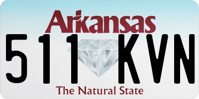 AR license plate 511KVN
