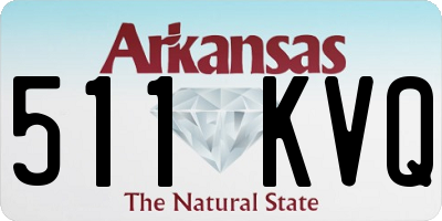 AR license plate 511KVQ