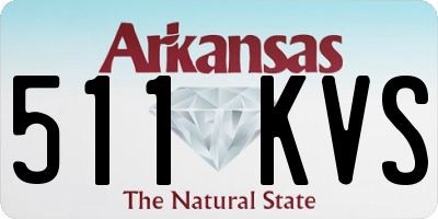 AR license plate 511KVS