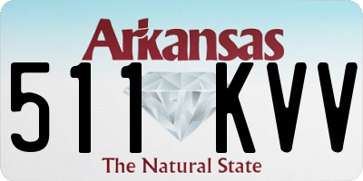 AR license plate 511KVV