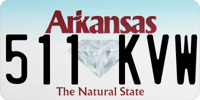AR license plate 511KVW