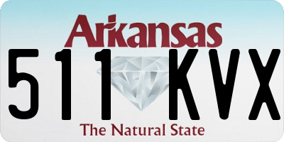 AR license plate 511KVX