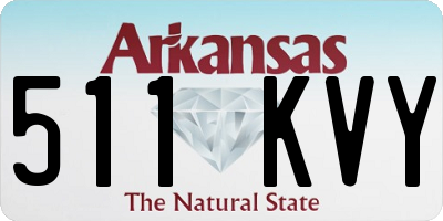 AR license plate 511KVY