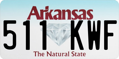 AR license plate 511KWF