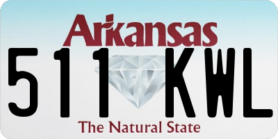 AR license plate 511KWL