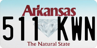 AR license plate 511KWN