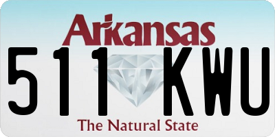 AR license plate 511KWU