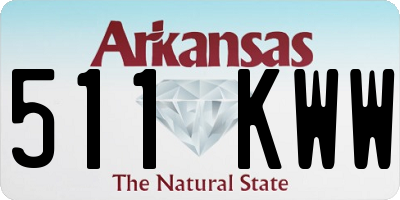 AR license plate 511KWW