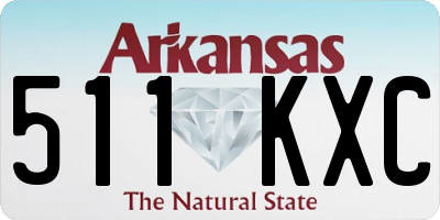 AR license plate 511KXC