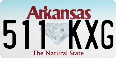 AR license plate 511KXG
