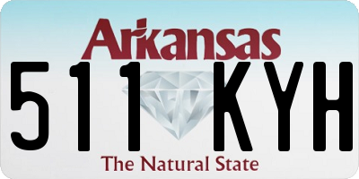 AR license plate 511KYH