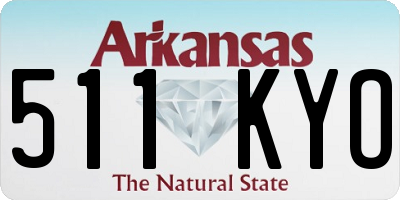 AR license plate 511KYO