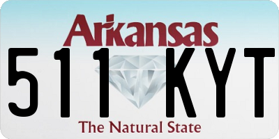 AR license plate 511KYT