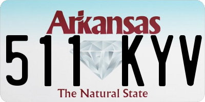 AR license plate 511KYV