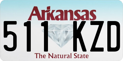 AR license plate 511KZD