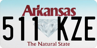 AR license plate 511KZE