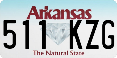 AR license plate 511KZG