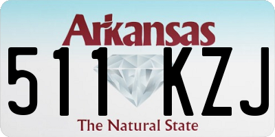 AR license plate 511KZJ