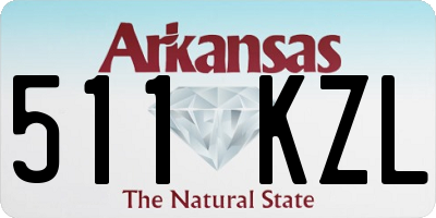 AR license plate 511KZL