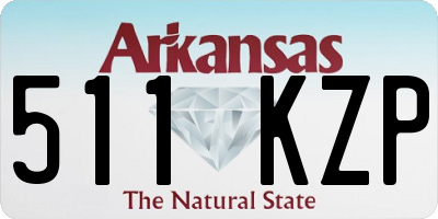 AR license plate 511KZP