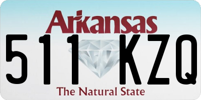 AR license plate 511KZQ