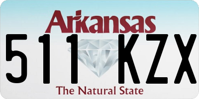 AR license plate 511KZX