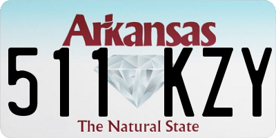 AR license plate 511KZY