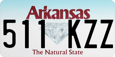 AR license plate 511KZZ