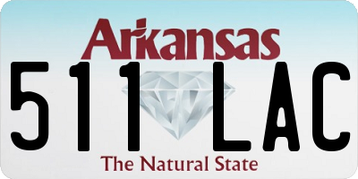 AR license plate 511LAC