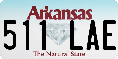 AR license plate 511LAE