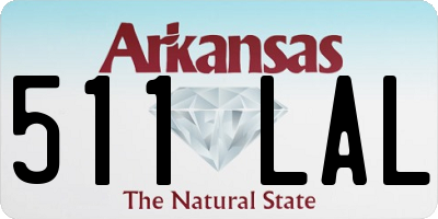 AR license plate 511LAL