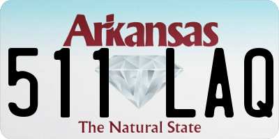 AR license plate 511LAQ