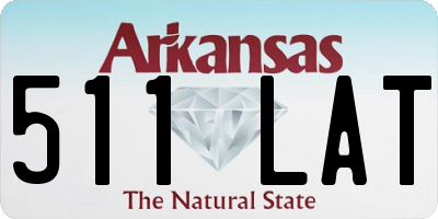 AR license plate 511LAT