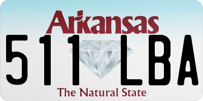 AR license plate 511LBA