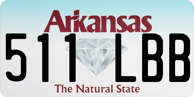 AR license plate 511LBB