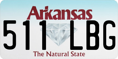 AR license plate 511LBG