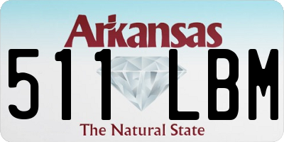 AR license plate 511LBM