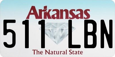 AR license plate 511LBN