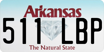 AR license plate 511LBP