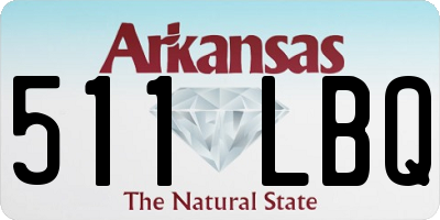 AR license plate 511LBQ