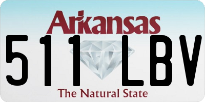 AR license plate 511LBV