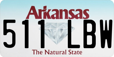 AR license plate 511LBW