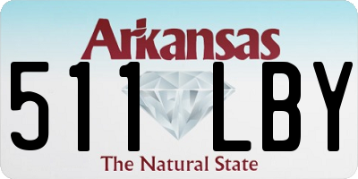 AR license plate 511LBY