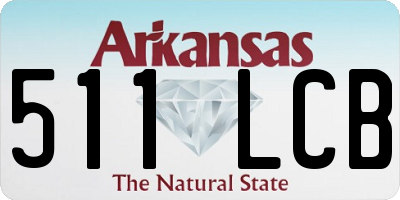 AR license plate 511LCB